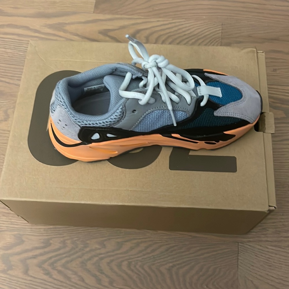 Adidas Yeezy boost 700 wash orange